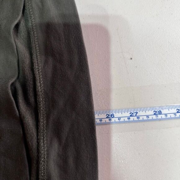 Lou & Grey Signature soft Wetland Green V-Neck Poncho Sweater Knit Top Size XS - Picture 11 of 12